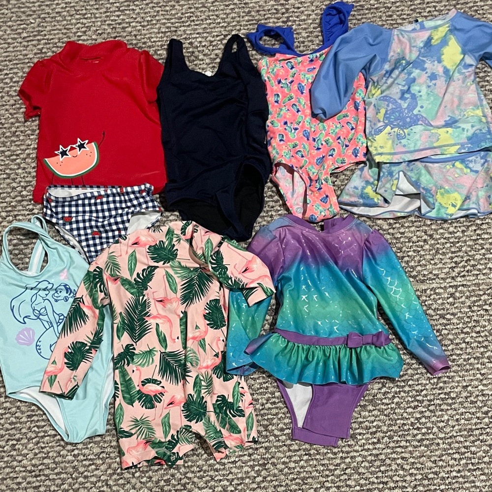 2T Girls Swimsuits